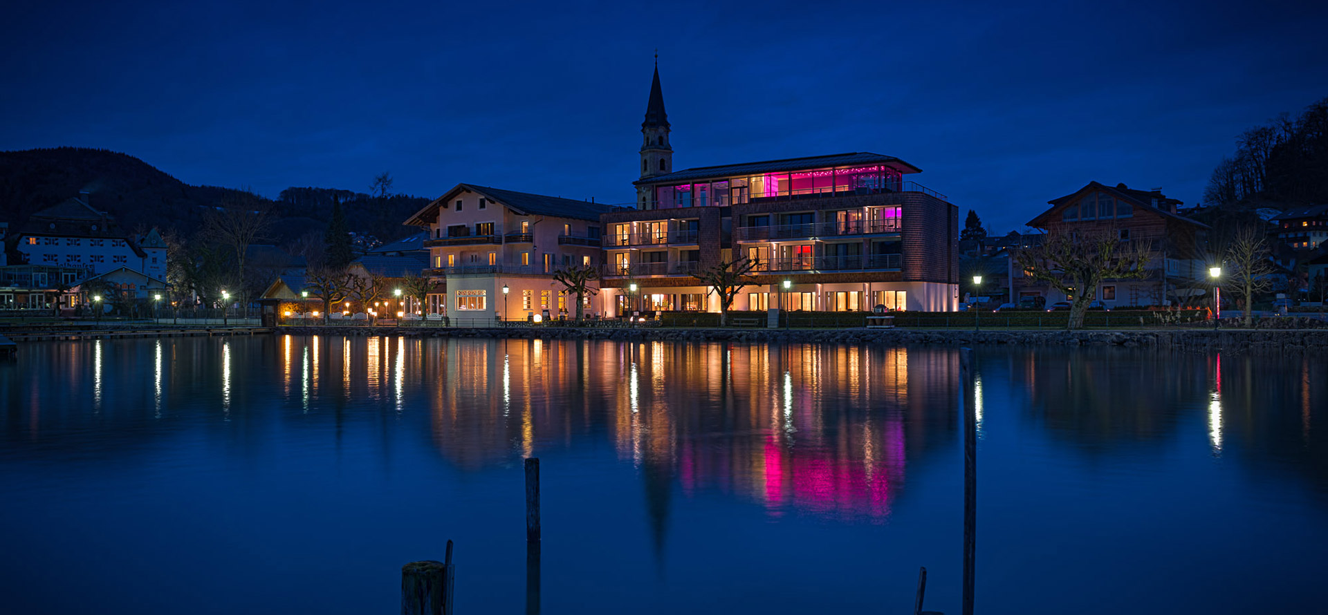 Seewirt Mattsee Winterurlaub ohne Kinder Seehotel Salzburger Seenland